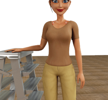 3D Character – Bikini Girl