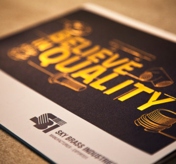 Skybrass Brochure Design